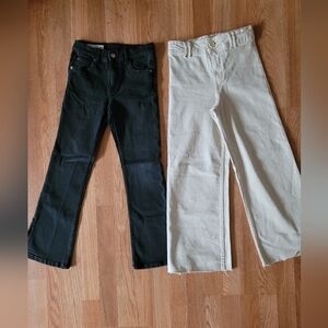 Zara Kids Wide Leg Jeans-Bundle of 2